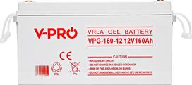 Volt Akumulator Polska Gel VPRO Solar 12V 160Ah | 30682 | 5903760240684
