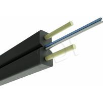 Alantec Kabel światłowodowy FTTH płaski SM 2J 9/125 LSOH Black 1000m (FOK-W2J-SM-A-C) | FOK-W2J-SM-A-C | 5901738553750