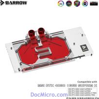 Barrow Barrow LRC2.0 MSI RTX 4080 Suprim/Trio Aurora, RGB, Black - Acryl | BS-MSG4080M-PA B | 6937826617461