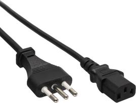 Kabel zasilający InLine 40pcs. Bulk-Pack  InLine® Power Cable Mains Plug Italy Type L to IEC C13 connector 1.8m | B-16652I | 4043718315970