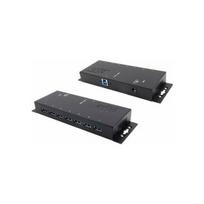 Exsys EXSYS EX-1188HMS-3 7 portów USB 3.2 Gen1 metalowy HUB z ochroną przeciwprzepięciową 15KV ESD | 4718359118821 | 4718359118821