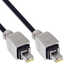 Good Connections InLine® Netzwerk-Kabeltrommel IP67 Outdoor PUR Harting, Cat.6A S/FTP, 50m | 4043718331727 | 4043718331727
