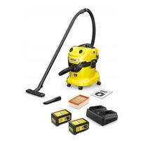 Odkurzacz Karcher Kärcher WD 4-18 Dual Battery Set V-20/22 AKU odkurzacz do mokrych i suchych zanieczyszczeń | 1.628-601.0 | 4066529082312