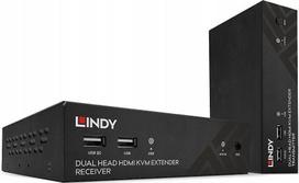 LINDY 100m Cat.6 Dual Head HDMI, USB & RS232 Extender | 39374 | 4002888393744