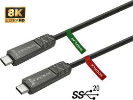 Vivolink USB C Kabel 10m 20Gbit 100W | PROUSBCMM10OP | 5715063158180