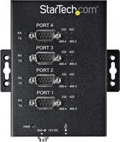StarTech 4 Port industrieller USB auf RS232/422/485 Serieller Adapter - 15kv ESD Schutz - USB zu Seriell Adapter | ICUSB234854I | 0065030878562