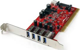 StarTech PCI - 4x USB 3.0 (PCIUSB3S4) | PCIUSB3S4 | 0065030849517