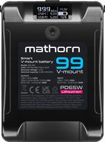Akumulator Canyon  Mathorn MB-V99 6800mAh PD65W OLED USB-C 99Wh V-mount | MB-V99 | 5903175623706