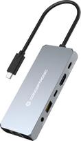 Conceptronic DONN22G 6-in-1 USB4 Docking Station 40Gbps 8K 60Hz HDMI 2.5GbE | DONN22G | 4015867231388