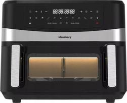 Klausberg FRYTOWNICA BEZTŁUSZCZOWA DWUKOMOROWA 9L 1750W KLAUSBERG AIR FRYER KB-7717 | KB-7717 | 5908287277175