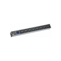BACHMANN BN0500 48,26cm 19Zoll 1HE 8xC19 Strom 2,0m CEE7/7 | 800.2154 | 4016514093571