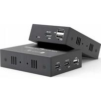 Przełącznik Techly Extender KVM HDMI/USB 1080p60Hz do 100m po skrętce Kat6 | IDATA HDMI-KVM4 | 8059018369588