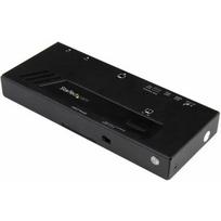 STARTECH.COM 2 Port HDMI automatischer Video  - 4K 2x1 HDMI  mit Fast ing Auto Sensing und Serial Control | VS221HD4KA | 0065030862356