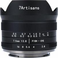 7Artisans Fuji FX 7.5 mm F/2.8 II | A303B-II | 6971835481200