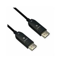 Roline ROLINE Kabel DisplayPort (AOC), v2.1, 10K@60Hz, 54Gbit/s, UHBR13.5, DP-DP, M/M, 50 m | 14.01.3504 | 7630049634732