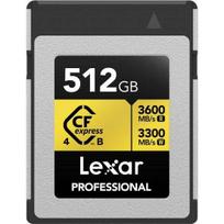 Karta Lexar Professional Gold CFexpress 512GB (LCXEXP4512G-RNENG) | LCXEXP4512G-RNENG | 843367135837