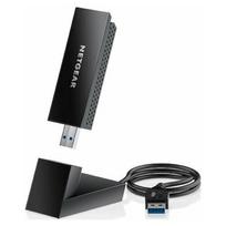 NETGEAR Nighthawk WiFi 6E USB 3.0-Adapter (A8000) – AXE3000 Tri-Band Wireless Gigabit Speed (bis zu 3Gbit/s) Funktioniert mit jedem WiFi 6- oder 6E- oder Mesh-System – Für Windows-PCs | A8000-100PES | 0606449160994