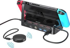Unitek Unitek Docking Station for Nintendo , PD 100W, HDMI 4K, RJ-45, Card Reader | G1002G01 | 4894160052131