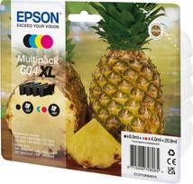Tusz Epson Epson 604XL Multipack - 4er-Pack - XL - Schwarz, Gelb, Cyan, Magenta - original - Blister mit RF- / akustischem Alarmsignal - Tintenpatrone - fur Expression Home XP-2200, 2205, 3200, 3205, 4200, 4205, WorkForce WF-2910, 2930, 2935, 2950 | C13T10H64020 | 8715946708072