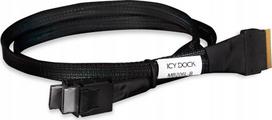 Icy Dock IcyDock Kabel SlimSAS 8i to 2 x OCulink 4i Cable, PCIe 4.0 | MB206L-B | 4713227445863