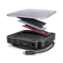 AXAGON USB-C 10Gbps UFO 9in1 Hub | HMC-UFO | HMC-UFO | 8595247908438
