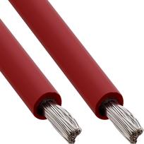 Kabel zasilający InLine® Kabel instalacyjny solarny materiał metrowy H1Z2Z2-K 4mm² Red 100m | 4043718334513 | 4043718334513