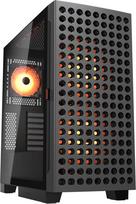 Cougar Airface ECO* Midi Tower PC Case, E-ATX, 3 Fans, Black | 385YA20.0001 | 4710483778728