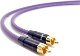 Kabel Melodika RCA (Cinch) x2 - RCA (Cinch) x2 5m fioletowy | 05907609000132 | 05907609000132