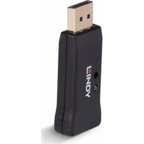 Adapter USB Lindy USB-A - DisplayPort Black  (32118) | 32118 | 4002888321181