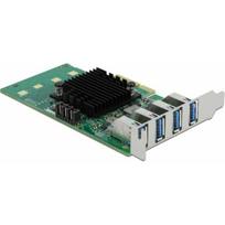 DeLOCK PCI Express x4 Karte zu 4 x extern USB 5Gbps Quad Channel - Low Profile Formfaktor | 89048 | 4043619890484