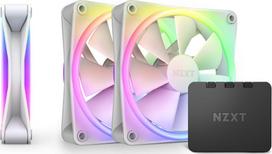 NZXT F120 RGB DUO, PWM, 120mm, pack of 3 - white | RF-D12TF-W1 | 5056547200903