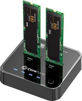 Stacja dokująca CoreParts USB3.2 Type C (10Gbps) SATA M.2 SSD cloner, stacja dokująca ar funkciju klonowania | USB3.2 Type C (10Gbps) SATA | 5704174818564