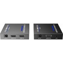 PremiumCord HDMI 2.0 extender Ultra HD 4kx2k@60Hz na 70m przez Cat6/Cat6A/Cat7 | khext70-7 | 8592220022273