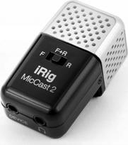 Mikrofon IK Multimedia IK iRig Mic Cast 2 - Mikrofon pojemnościowy | IP-IRIG-CAST2-IN | 8025813796034