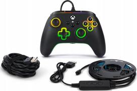 Pad PowerA PowerA Advantage kablet controller til Xbox Series X|S med Lumectra + RGB LED Strip - Sort | XBGP0076-01 | 0617885033414