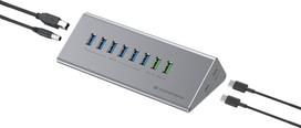 Conceptronic CONCEPTRONIC USB Hub -> 8x USB-A 60W,2x USB-C 3.0 m.N.    si | HUBBIES18G | 4015867234389