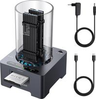 Stacja dokująca Graugear Graugear Docking + Kartenleser für 1x M.2 NVMe, 1x M.2 NGFF, 1x CF-Express | G-M2DK-CR-10G | 4260746550979
