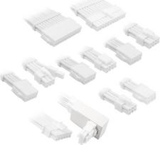 Kolink Kolink Core Pro Braided Cable Extension Kit 12V-2x6 Type 1 - Brilliant White | COREPRO-EK-12VT1-WHT | 5999094005679