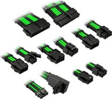 Kolink Kolink Core Pro Braided Cable Extension Kit 12V-2x6 Type 1 - Venom Green | COREPRO-EK-12VT1-GRN | 5999094005778