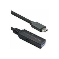 Kabel USB Roline USB-C - USB-A 15 m Black | 7630049628335 | 7630049628335