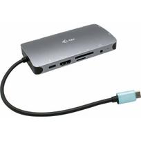 i-tec USB-C Metal Nano Docking Station HDMI VGA LAN Audio Card Reader Power Delivery 100 W + Universal Charger 100W | C31NANOVGA100 | 8595611707131