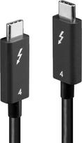 Kabel USB Lindy Thunderbolt - Thunderbolt 2 m Black (31121) | 31121 | 4002888311212