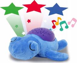 Jamara Jamara Dreamy Turtle nocna lampka dziecięca Wolnostojący Blue, Purple LED | 460431 | 4042774449292