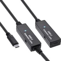 InLine InLine® USB 3.2 Gen.1 active extension, USB-C male to USB-C female, 15m | 35656C | 4043718315031