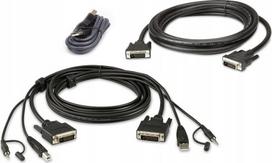 Przełącznik Aten ATEN 2L-7D02UDX3 KVM Cable Set, USB DVI-D Dual-Link Dual Display Secure KVM, 1.8m | 60692K | 4719264647109