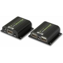 Techly 100709 HDMI Extender over twisted pair Cat6 / Cat6a / Cat7 RJ45, up to 40m, EDID, IR, POE/POC | 100709 | 8051128100709