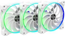 Alpenföhn 140mm Wing Boost 3 ARGB PWM Fan, Triple - White | LUAL-045 | 4250280316346