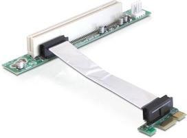 Delock Adapter PCI-E x1 na PCI 32-bit z elastycznym kablem 9cm (41856) | 41856 | 4043619418565