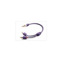Kabel Furutech ADL Jack 3.5mm - RCA (Cinch) x2 1.2m fioletowy | 4582237535242 | 4582237535242