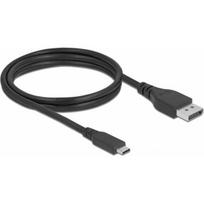 Kabel USB Delock USB-C - DisplayPort 1.5 m Black (86040) | 86040 | 4043619860401